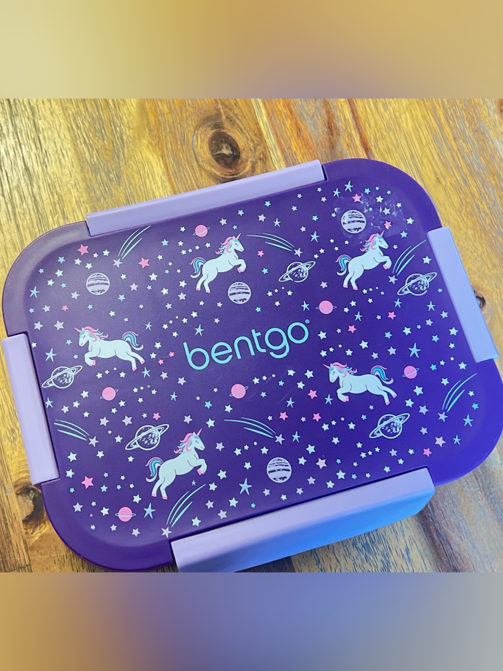 Bentgo Kids Purple Unicorn Lunchbox